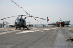 Alouette III and Rafale M